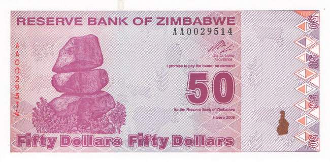 50 Dollar 2009